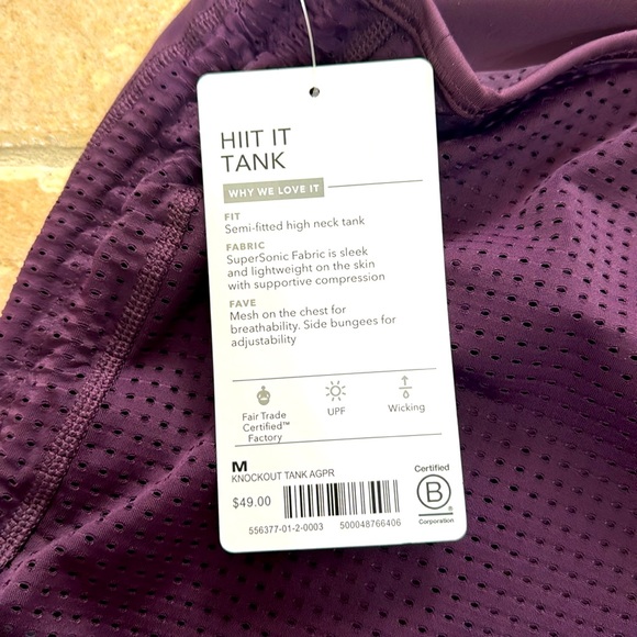 NWT Athleta HIIT IT TANK - Picture 3 of 3